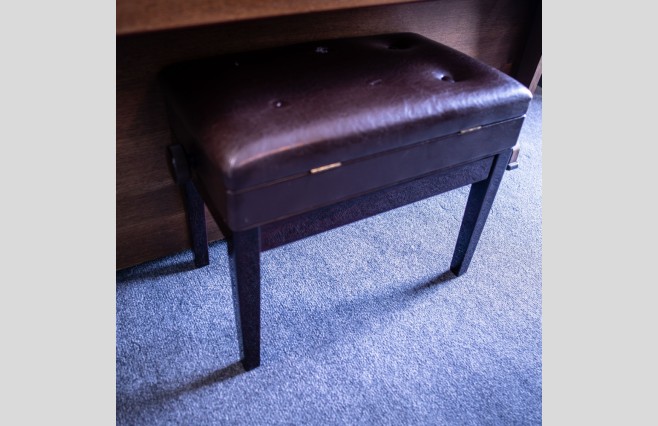 Used Challen Satin Mahogany 108 Upright Piano - All Inclusive Premium Package (SN:11202) - Image 11